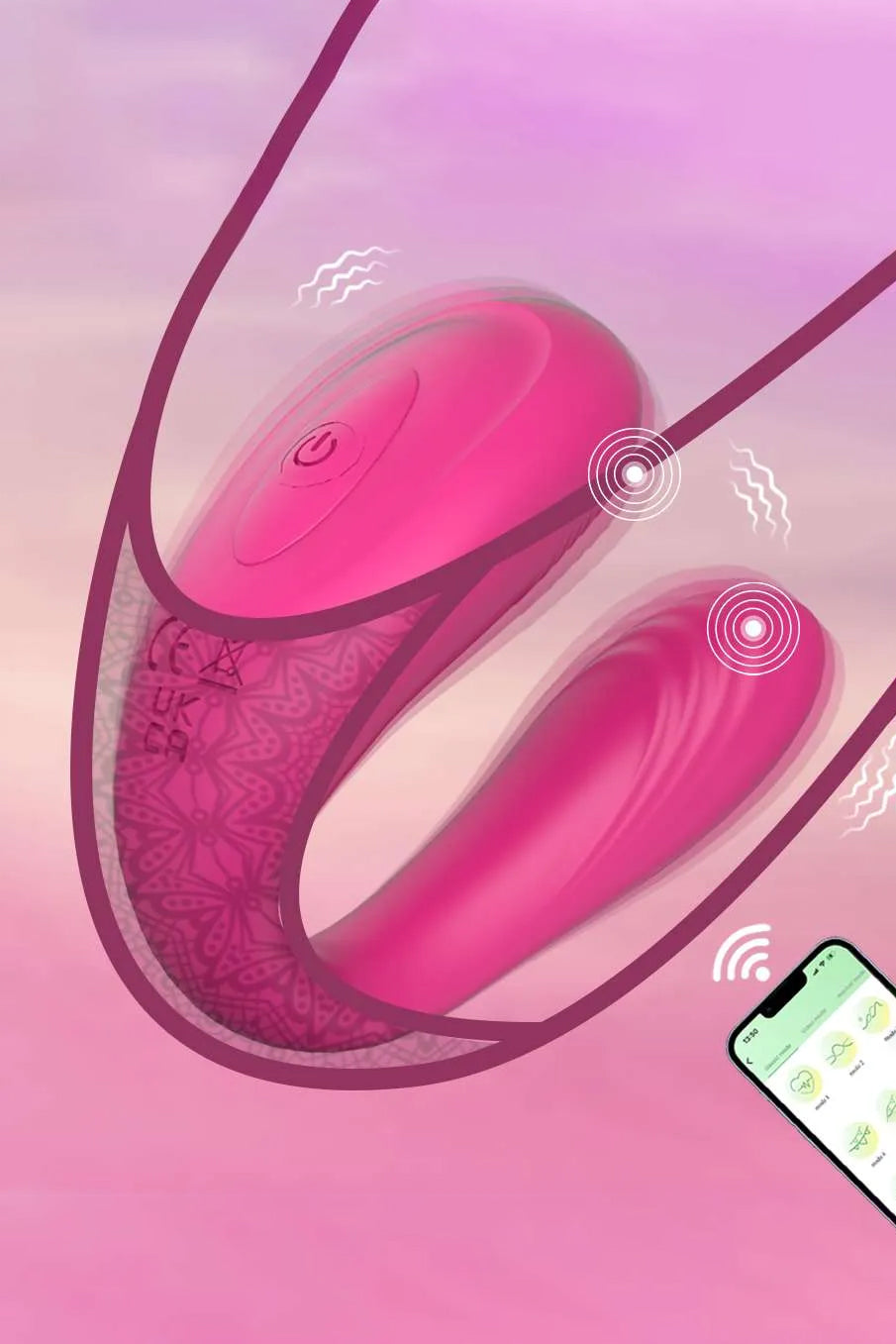 wearable panty vibe remote control couples interactive toy